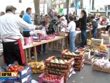 Opération fruits et légumes à la Bastille