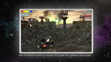 Starfox 64 3D - Présentation de deux véhicules