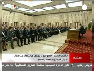 Les Etats-Unis et l'UE appellent Bachar el Assad à...