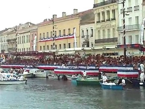 Départ des Joutes 2011 à Sète