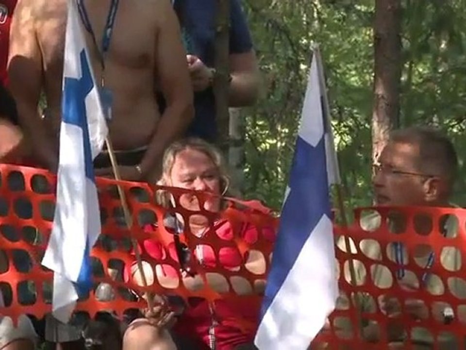 WRC Rally Finland 2011 Kimi Räikkönen and Kaj Lindström Interview