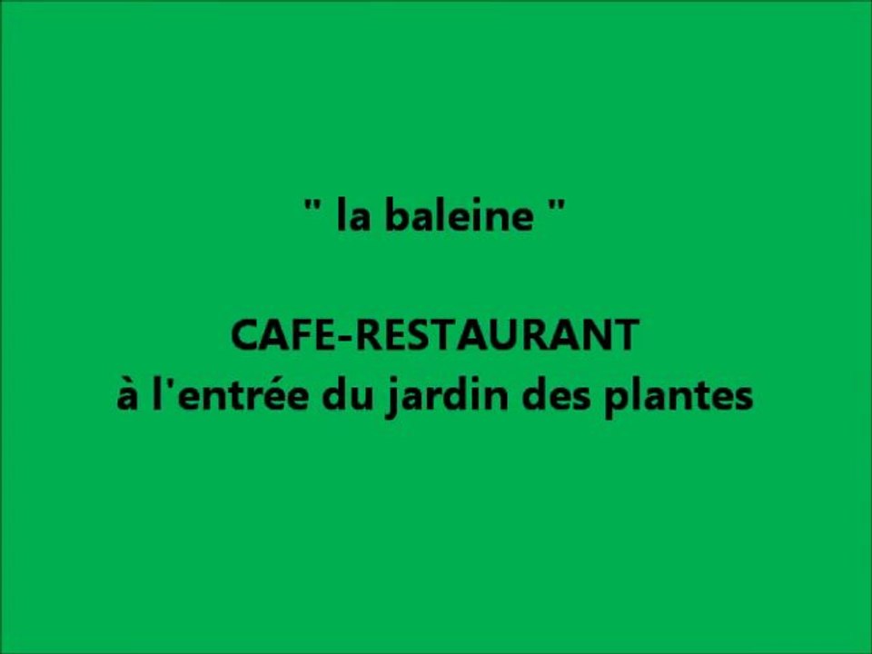 Jardin des plantes à Paris