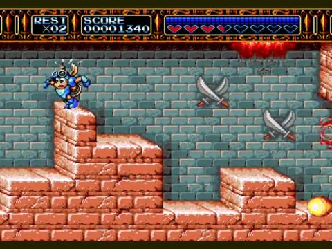 Test Rocket Knight Adventure [Megadrive]