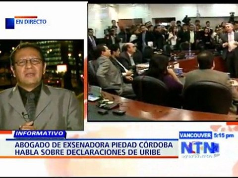 Víctimas de interceptaciones ilegales no fueron escuchadas durante indagatoria de expresidente colombiano