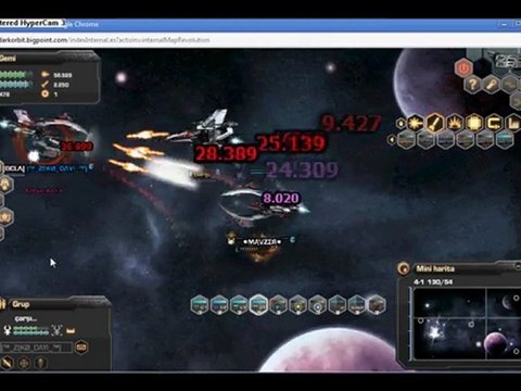 Darkorbit tr3 eic mavzer punisher kesimde!