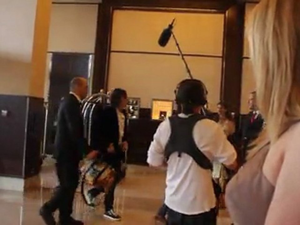 Arrivee de Keith Richards