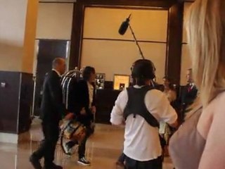 Arrivee de Keith Richards