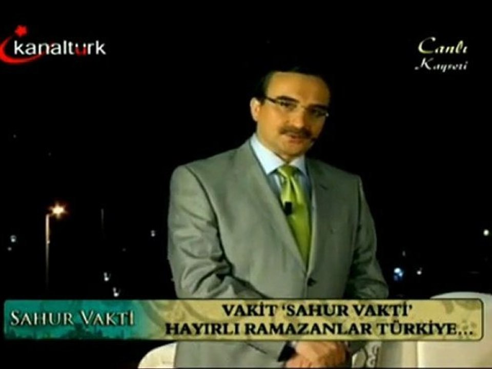19.08.2011 Kanaltürk Sahur Vakti Programı FATMA TATLI