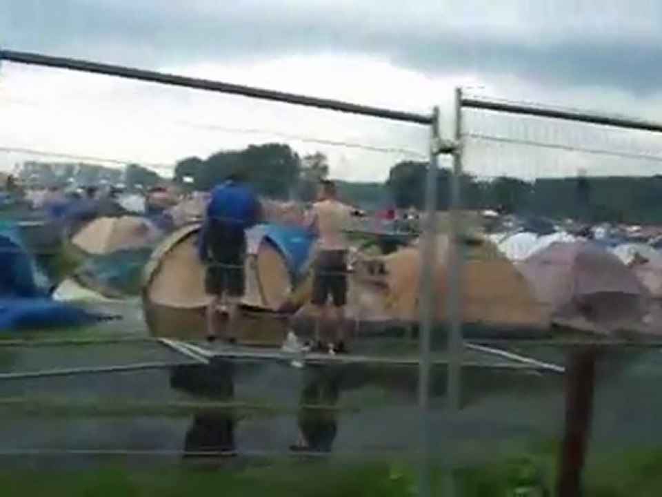 Camping Pukkelpop 2011 Bilder