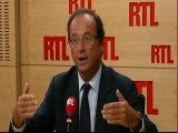 François Hollande, député socialiste et président du Conseil général de Corrèze, candidat à la primaire de son parti pour 2012, invité de RTL (19 août 2011)