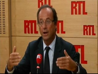 François Hollande, député socialiste et président du Conseil général de Corrèze, candidat à la primaire de son parti pour 2012, invité de RTL (19 août 2011)