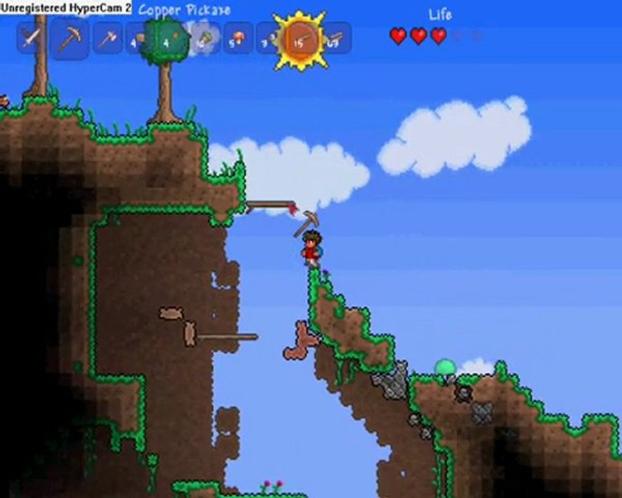 Comment survivre sur Terraria Ep 1-Un coffre au début