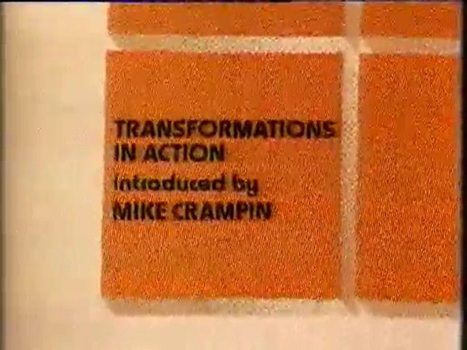 Maths Foundation Course 19 : Transformations in action