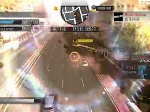 Driver San Francisco Xbox 360 Multiplayer Demo - Tag Mode Gameplay