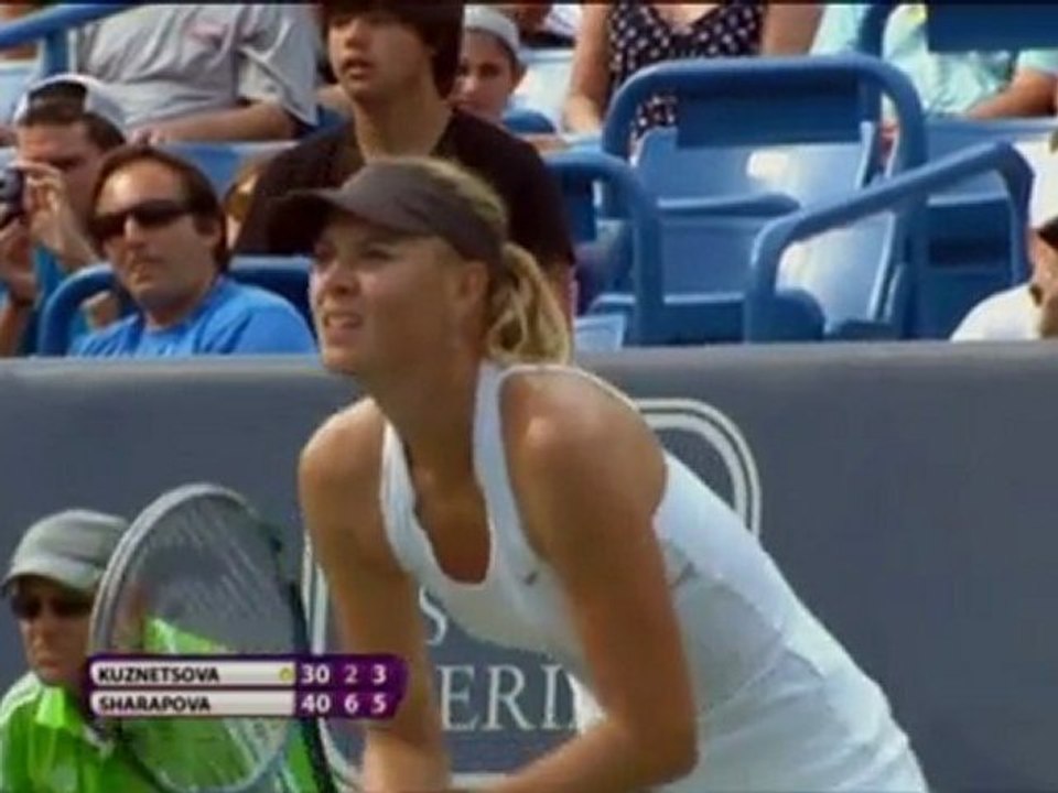 Cincinnati - Sharapova unter den letzten 8