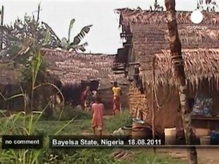 Une installation de Shell en feu au Nigeria - no comment