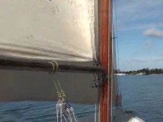 Bihan vag, le Berny N°4 sur la ria d' Etel