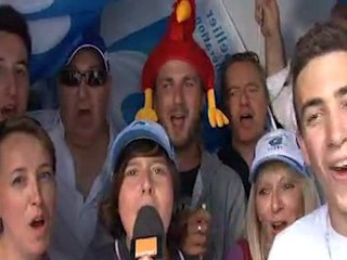 Message de soutien de supporters