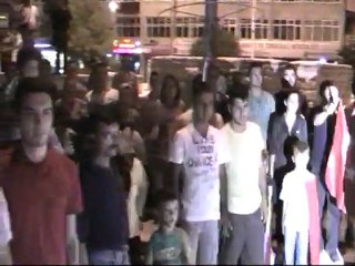 Burdur'da Teröre Lanet Yürüyüşü