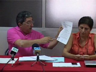 Rueda de prensa PSOE 5/08/2011