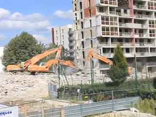 Démolition barre Blazac des 4000