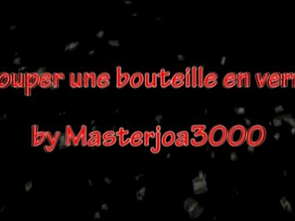Couper une bouteille en verre