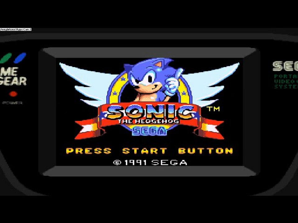 Le Rétrogaming De Raphsword Sonic The Hedgehog Game Gear