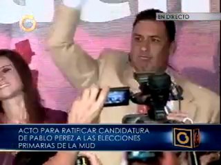 "Acepto el reto": Pablo Pérez