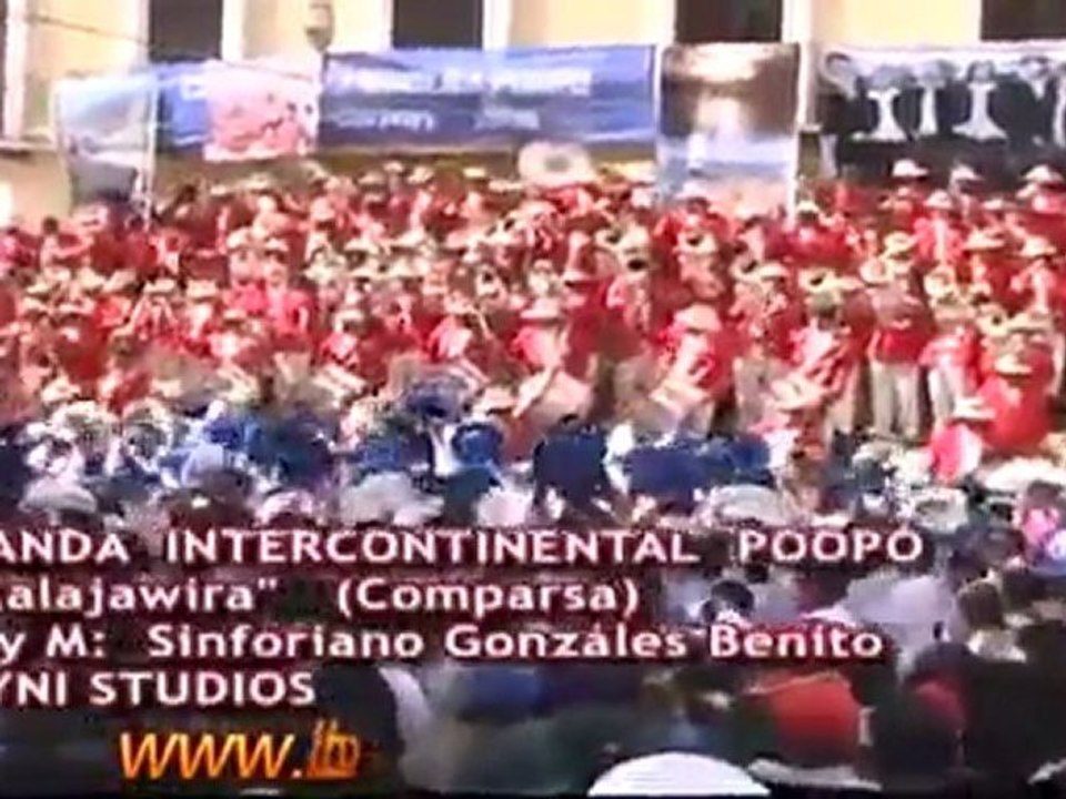 Banda Intercontinental Poopo - Arribeña, Kalajawira (Comparsa)
