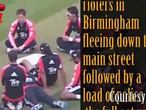 London Riots HIT Indian Cricket Team in Birmingham