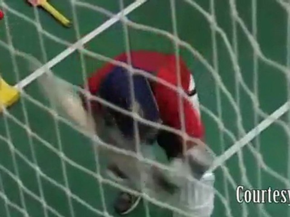RAW FOOTAGE : Virender Sehwag Caught practicing in the NETS