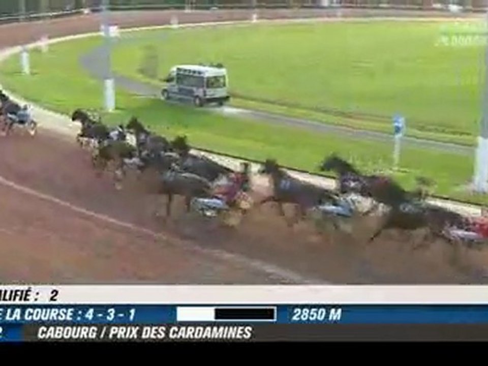 QUINTE DU VENDREDI 19 AOUT 2011 A CABOURG