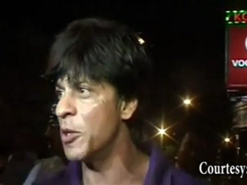 Saurav Ganguly is KKR's LUCKY CHARM : Shahrukh Khan