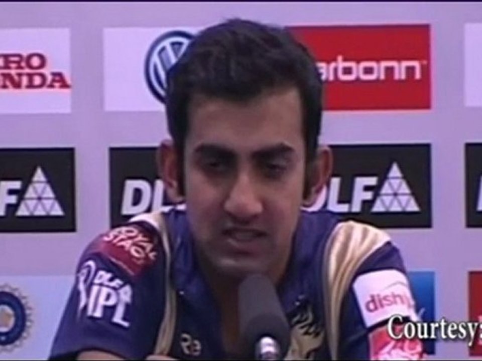 "Delhi or Kolkata doesn't matter; just Cricket" says Gautam Gambhir