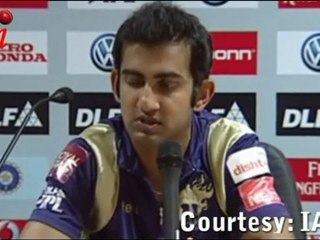 Gautam Gambhir BLAMES the KKR Batsmen