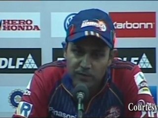 EXCUSES by Delhi Daredevil's Captain Virender Sehwag