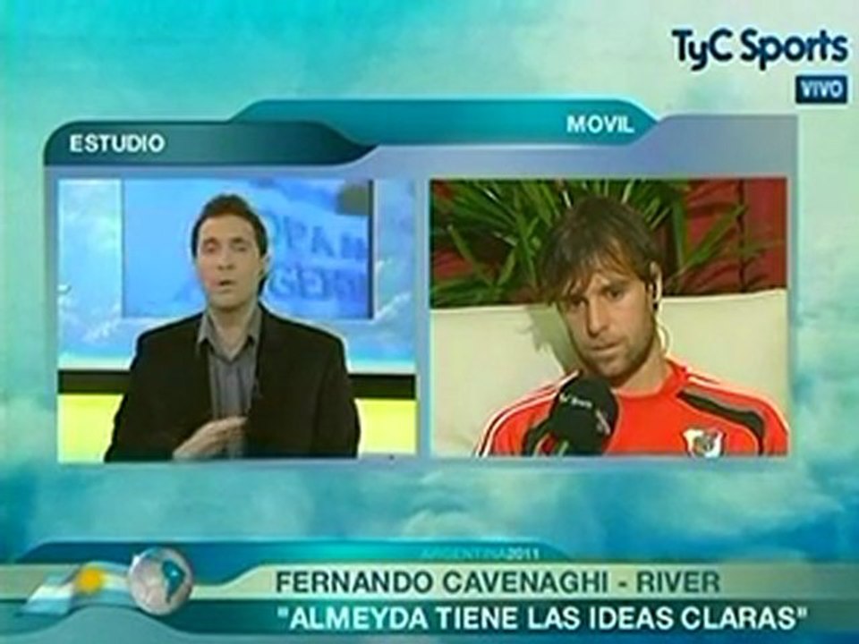 Cavenaghi en Libero