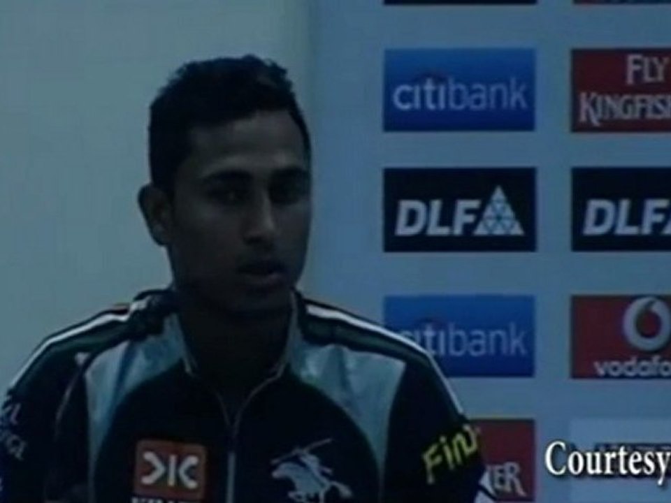 PW vs KXIP : Man of the Match Shrikant Wagh at IPL 4