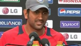 MS Dhoni's VIEWS on India vs Pakistan SEMI FINAL Cricket Match