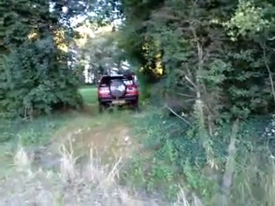 frontera off road passage de fossé