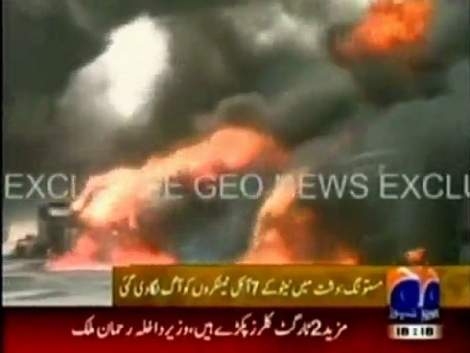 Gunmen destroy 5 NATO tankers in Pakistan