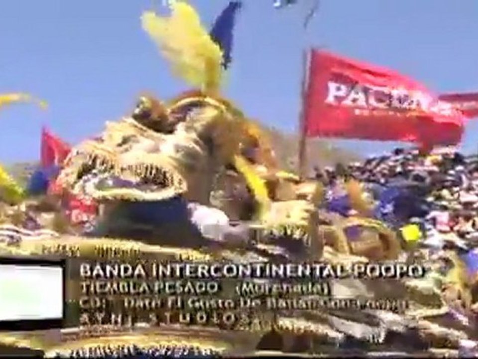 Banda Intercontinental Poopo - Ananau, Mientras que haya la Vida (Morenada)