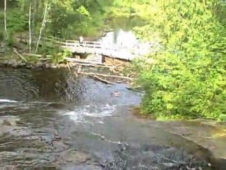 Hiking Near the Fall Of Windigo