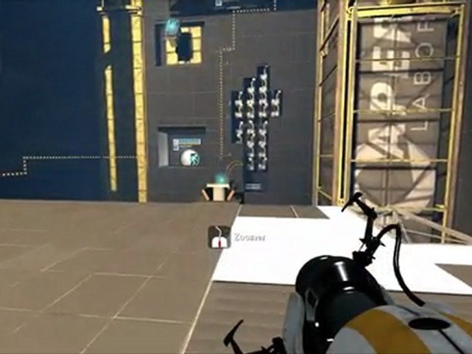 InGame de Portal 2 - Mode co-opération