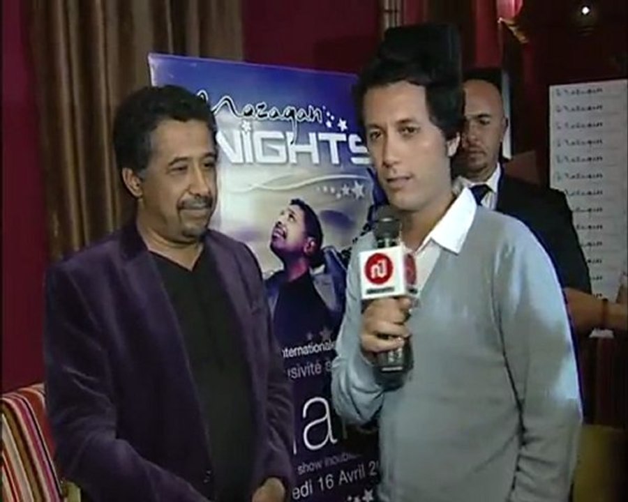 Cheb Khaled @ Mazagan- Interview avec Simo Benbchir