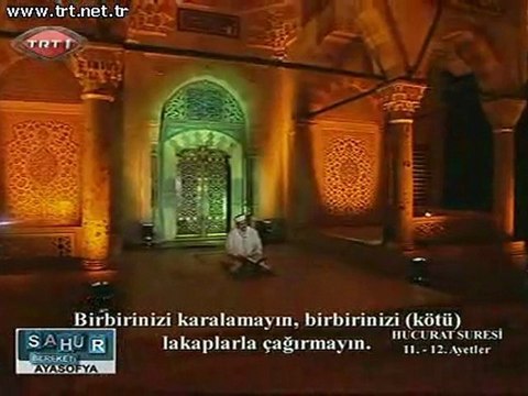 Metin Balcı Hucurat süresi Ramazan 2011 TRT
