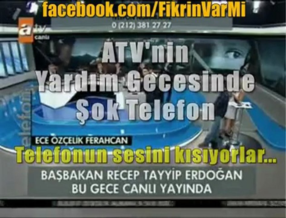 AKEPE-ATV YARDIM GECESİNE ŞOK TELEFON!