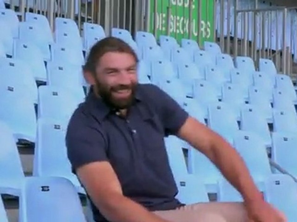 Chabal Orange - NZ2011 - Tous ensemble avec le XV - Le tournage