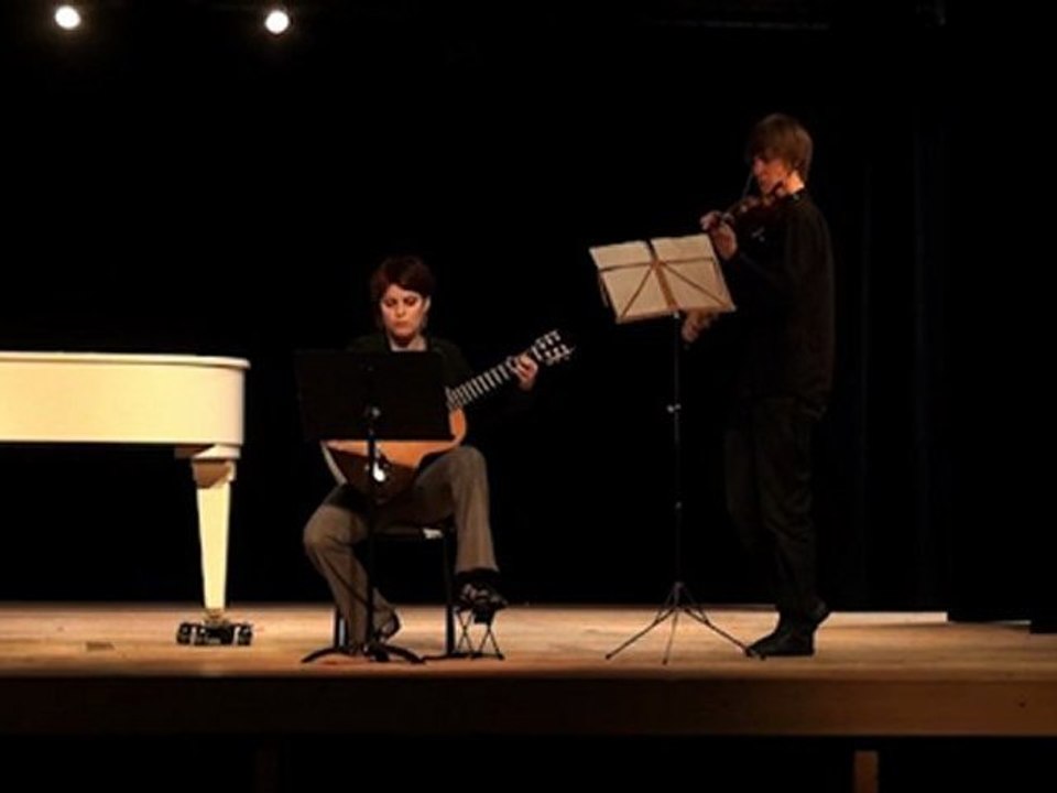 Arioso de Bach (violon et guitare)