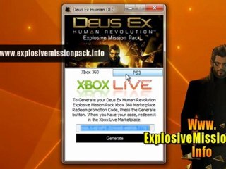 Deus Ex Human Revolution Explosive Mission Pack - Xbox 360 - PS3